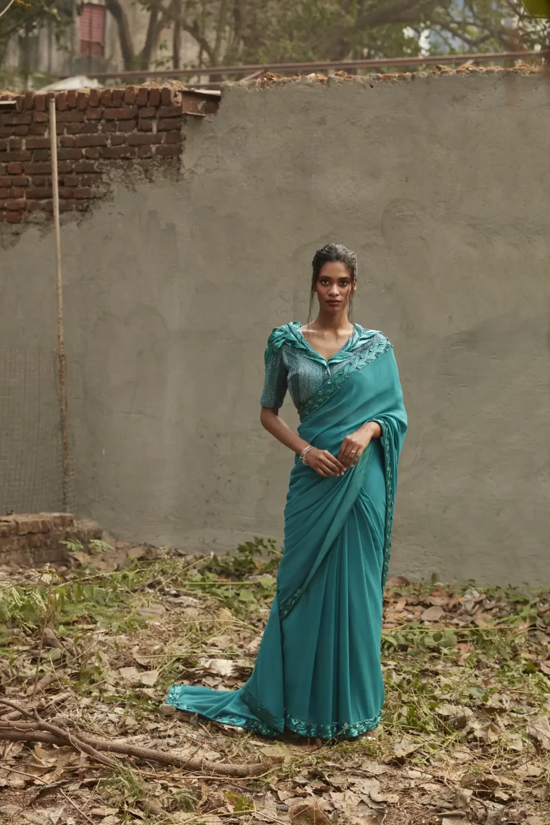 Quetzal Saree